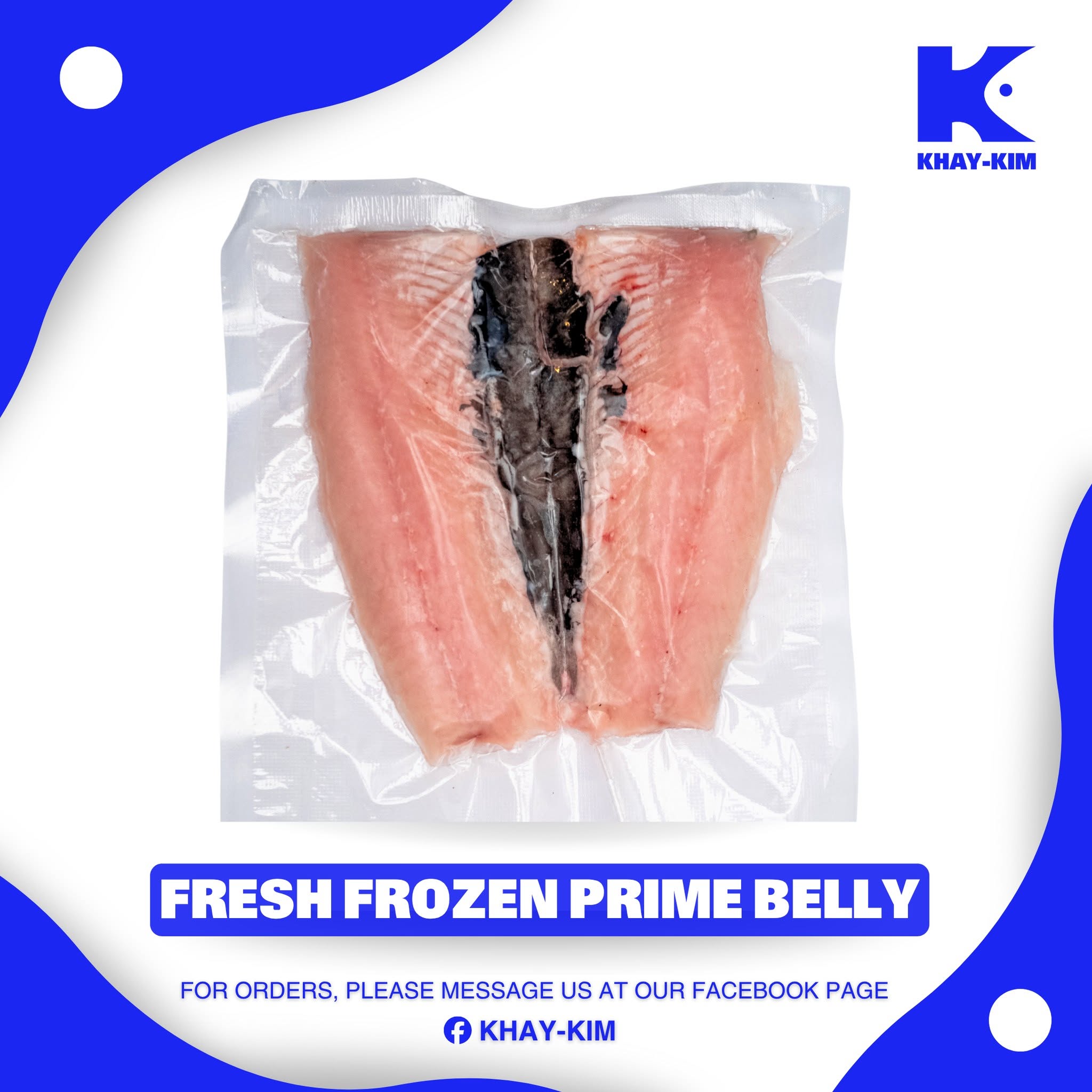 Fresh Frozen Prime Bangus Belly